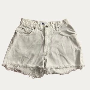 Arizona Jean Company White Denim Shorts